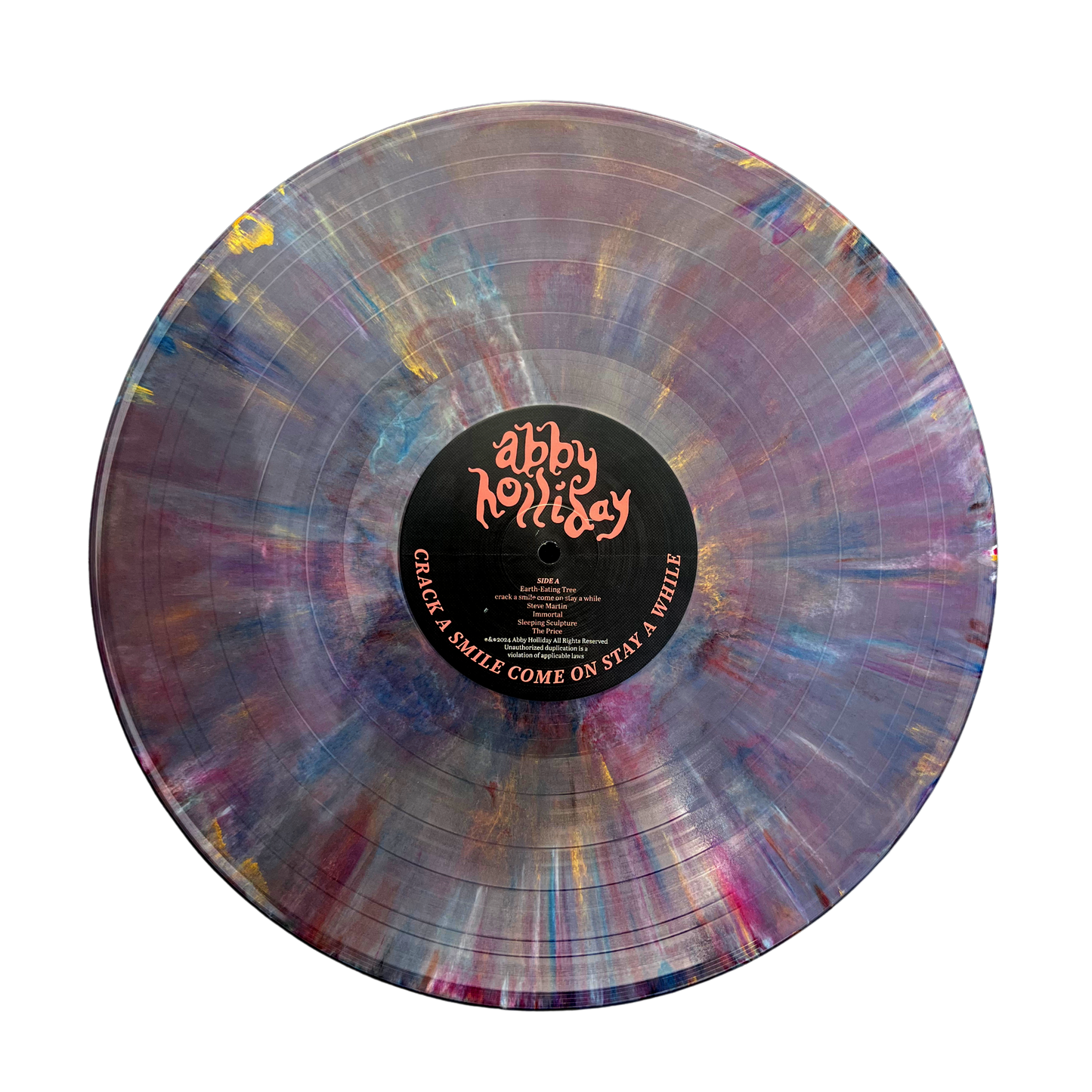 CRACK A SMILE COME ON STAY A WHILE VINYL