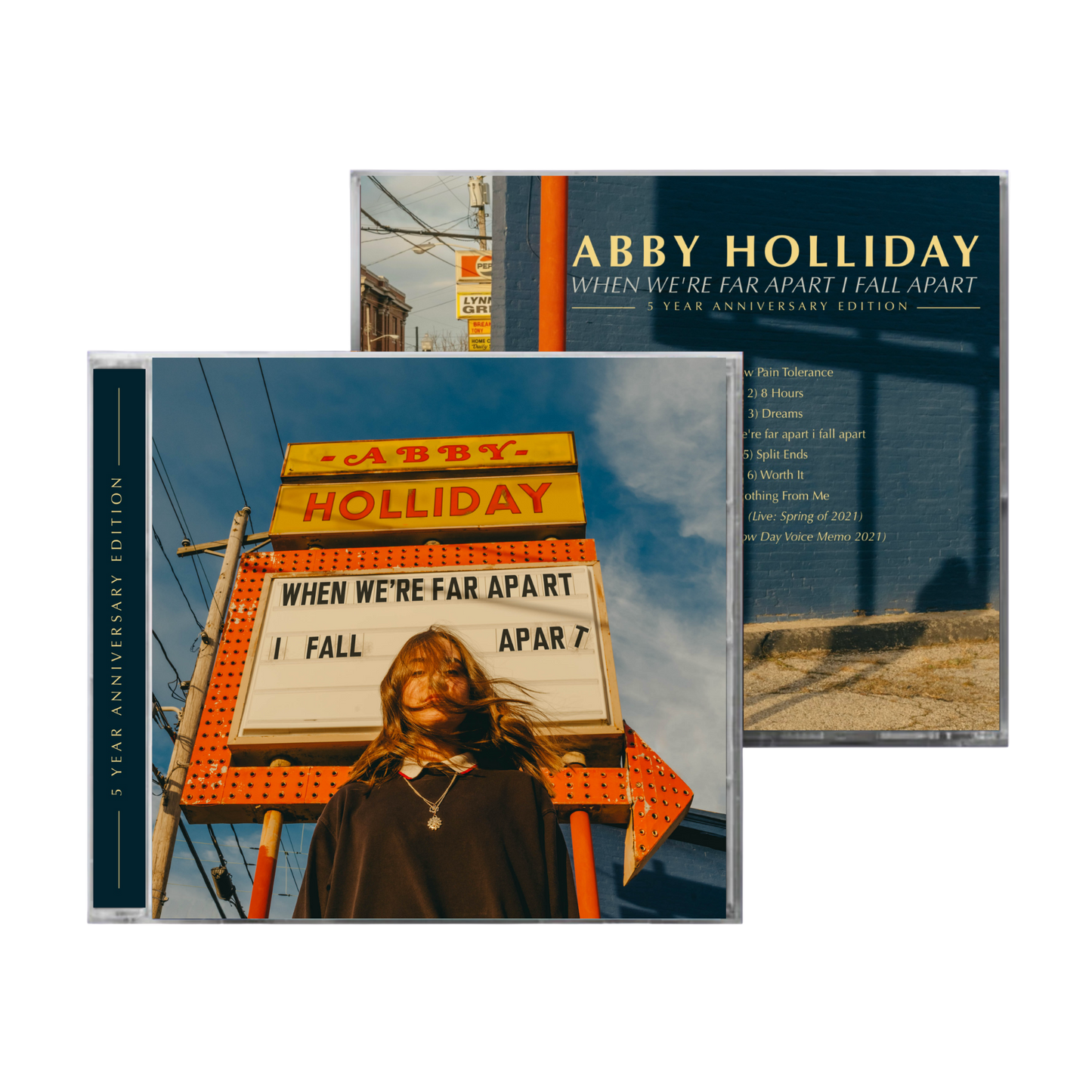 WHEN WE'RE FAR APART I FALL APART (5 Year Anniversary Edition) CD